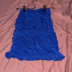 never worn still has the tag on fancy mini skirt